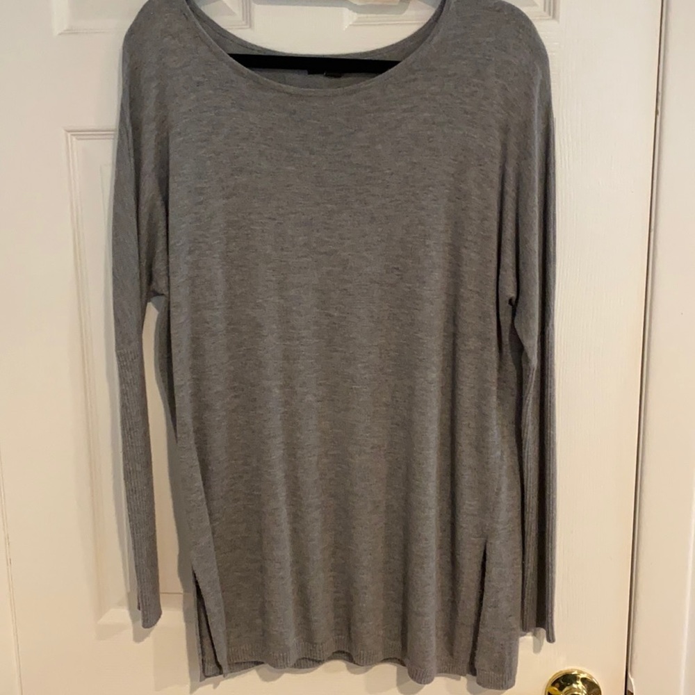 Gray sweater